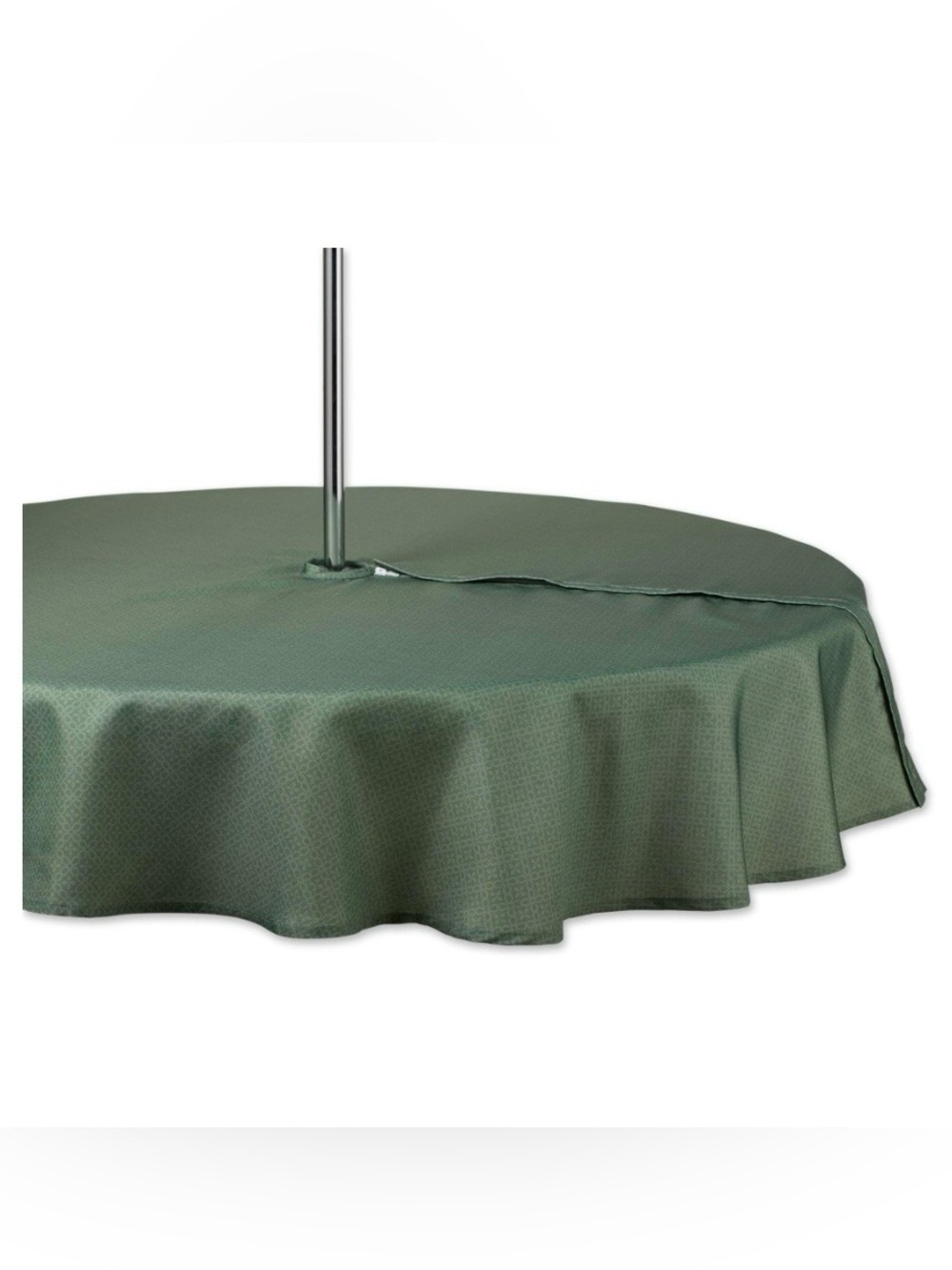 Outdoor Tablecloth Waterproof Stain-Resistant Washable  60” Round - Green